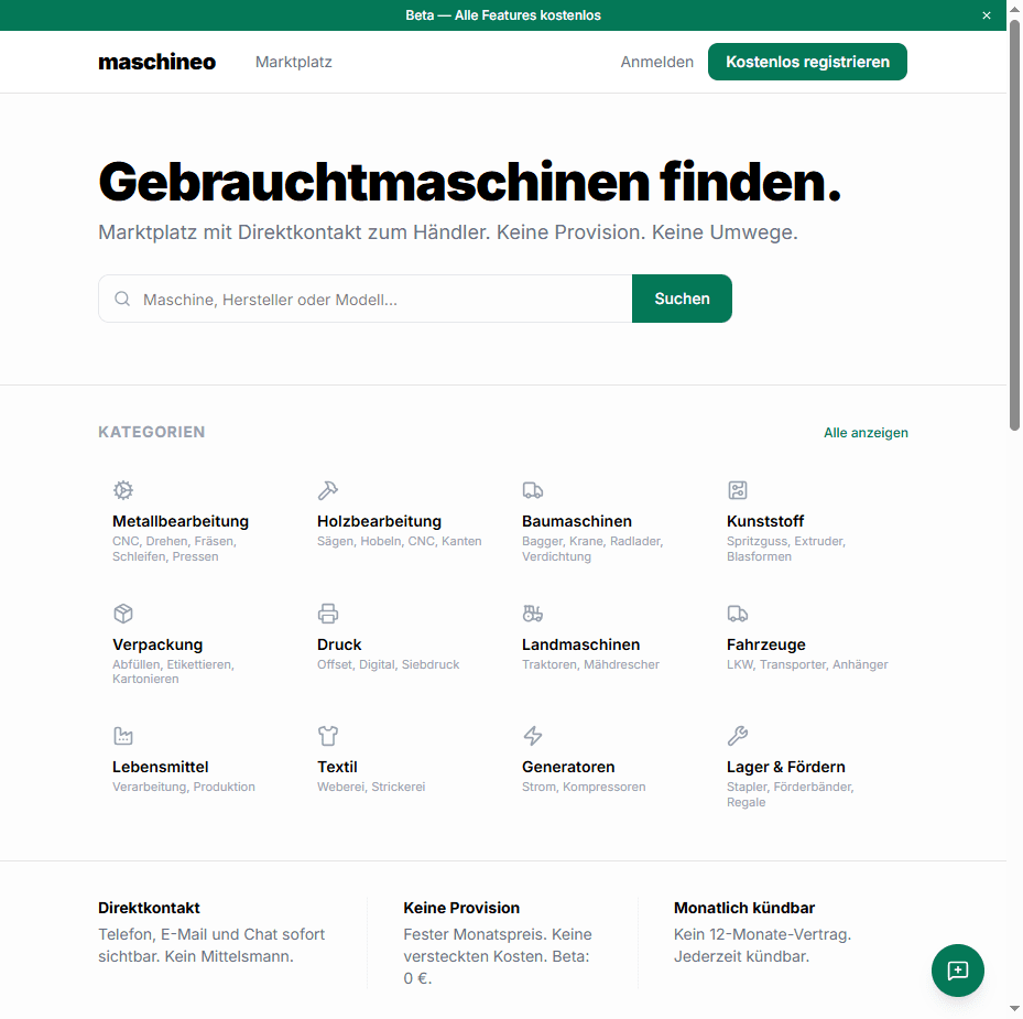 Maschineo Screenshot