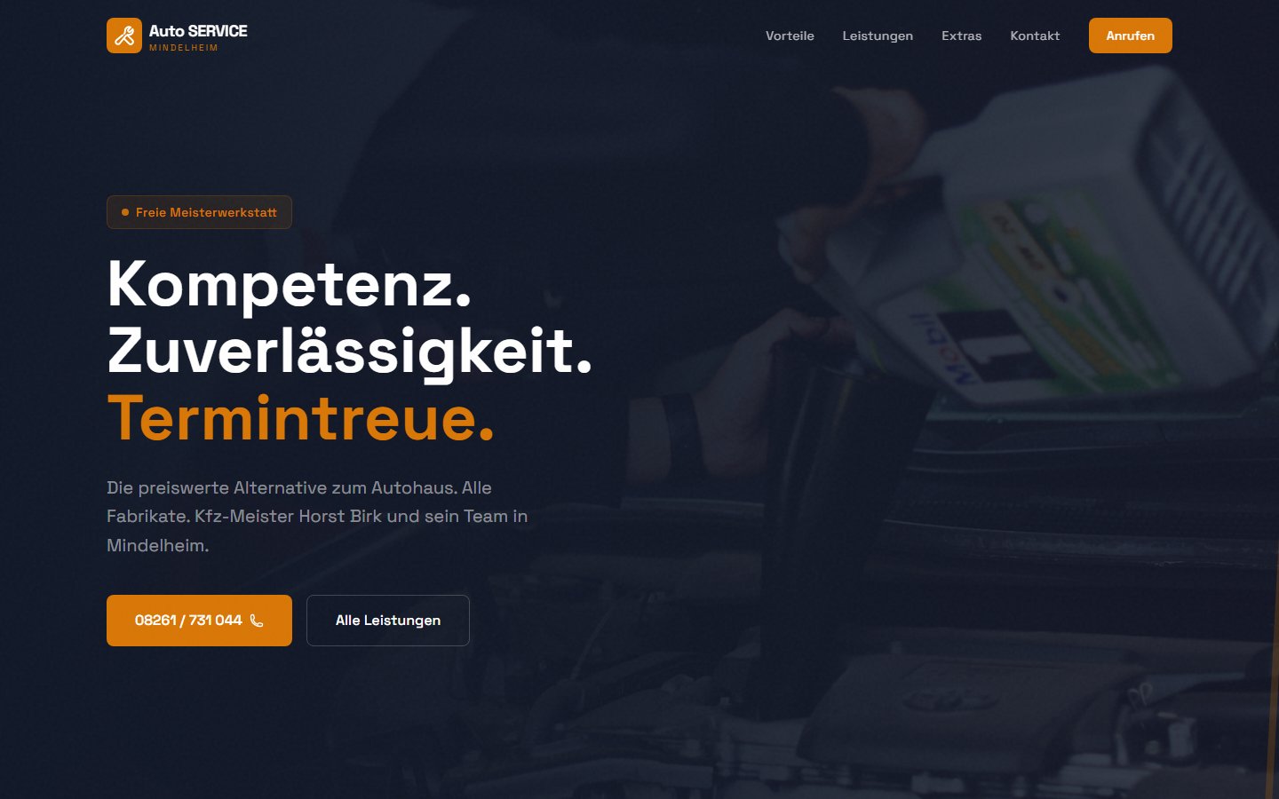 Auto SERVICE Website