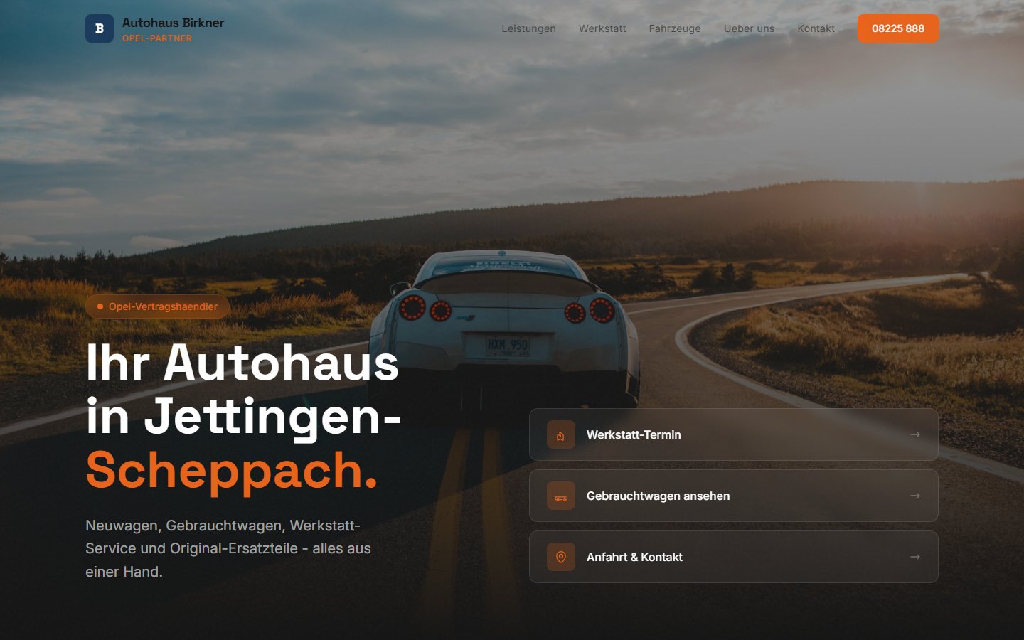 Autohaus Birkner Website