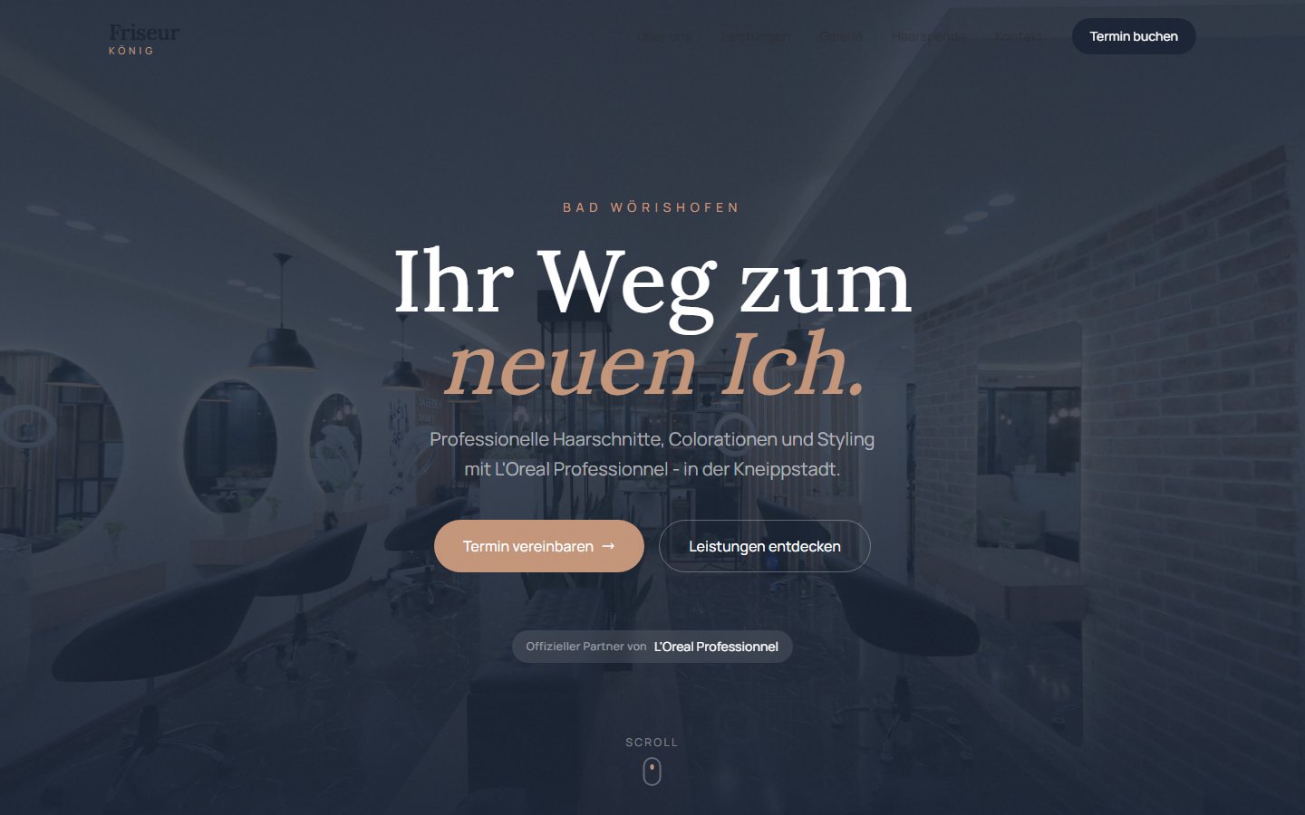 Friseur Koenig Website