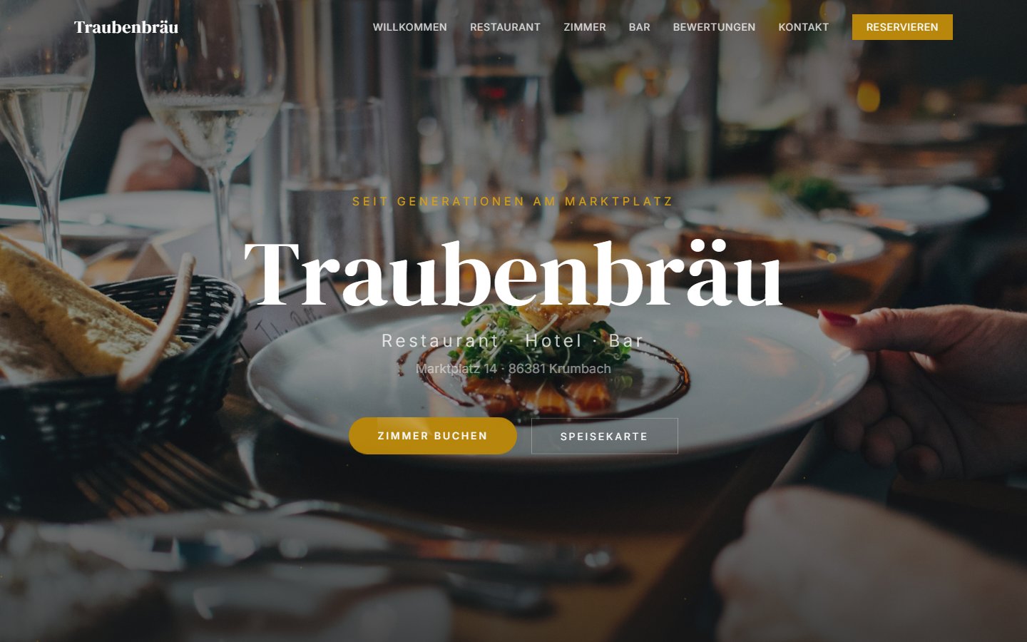 Traubenbraeu Website